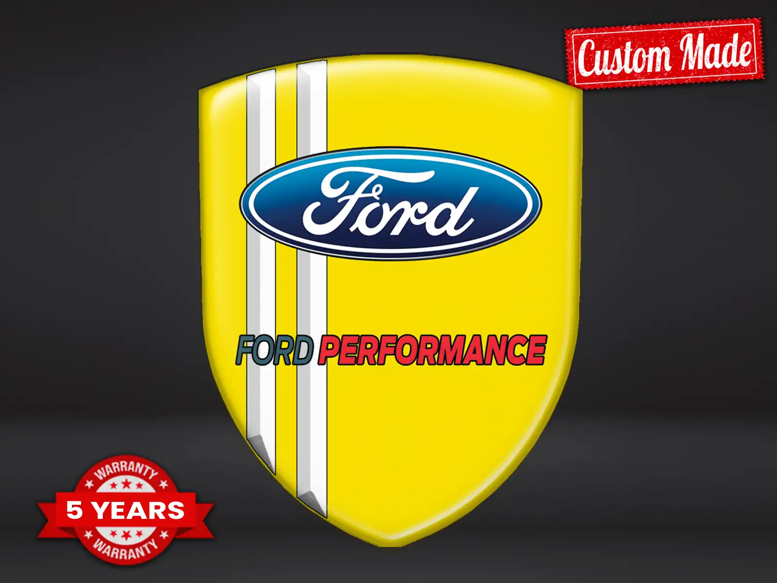 Ford Doming Aufkleber Auto Robust Exklusiv Modern